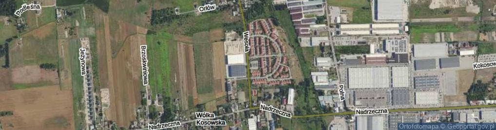 Zdjęcie satelitarne Wesoła ul.